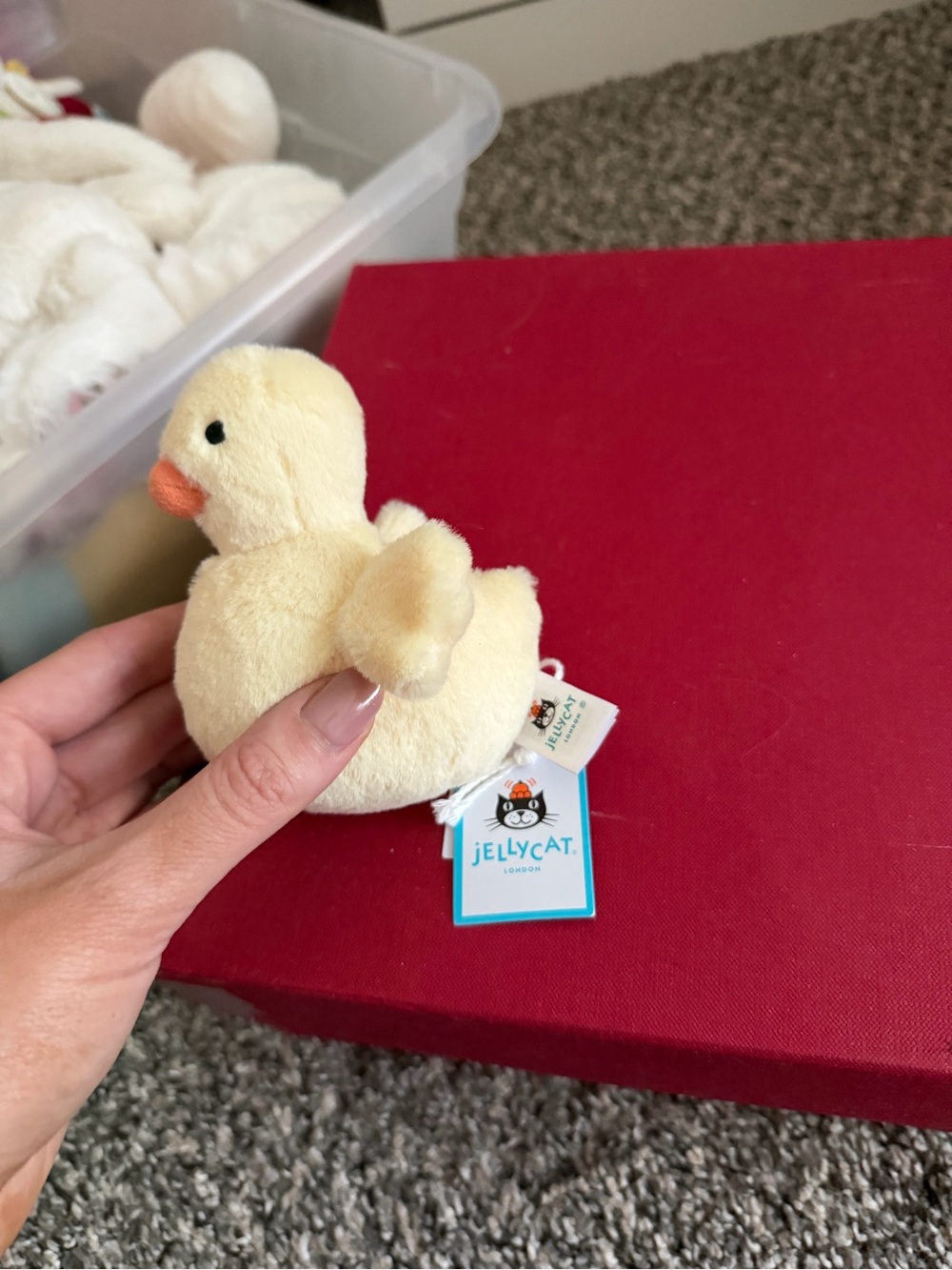 Fluffy Duck Jellycat - Picture 2 of 3